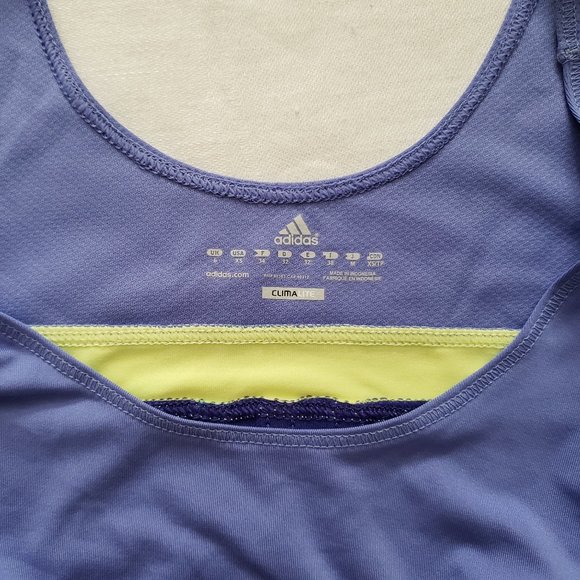 ADIDAS Climalite Modern Classics Sleeveless Active Tank top SZ XS - Picture 10 of 13